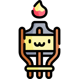 Tiki torches icon