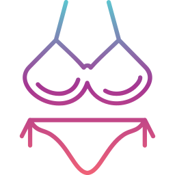 bikini icono