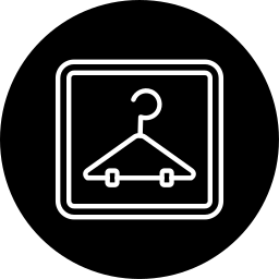 Clothes hanger icon