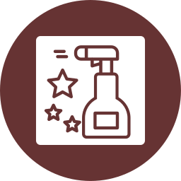 Cleaning spray icon