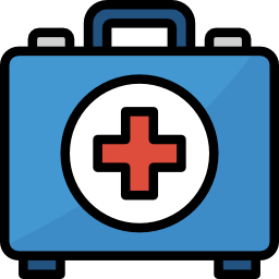 First aid kit icon