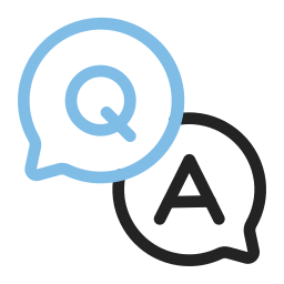 Question and answer icon