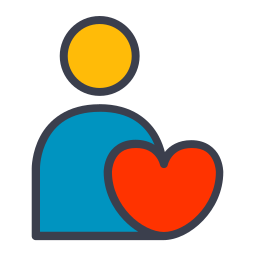 Customer loyalty icon