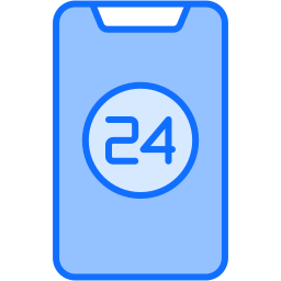 servicio móvil icono