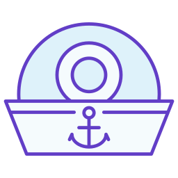 gorra marinera icono