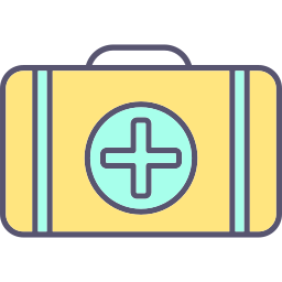 First aid kit icon