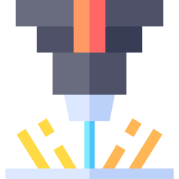 Water cutting machine icon