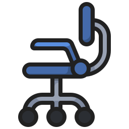 Office chair icon