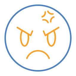 Angry icon