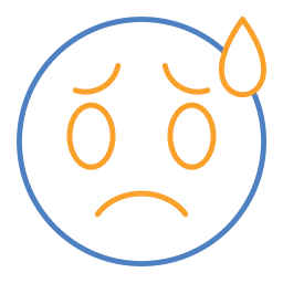 Worried icon