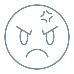 Angry icon