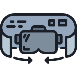 Virtual reality icon