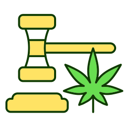 ley del cannabis icono
