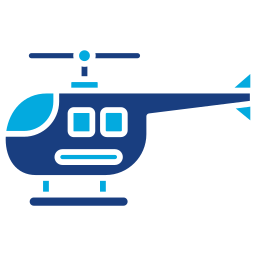 helicóptero icono