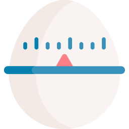 cronômetro de cozinha Ícone