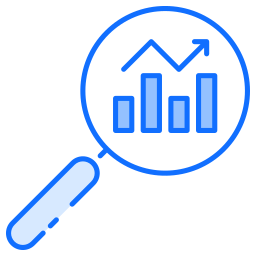 investigación de mercado icono