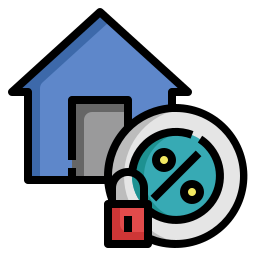 Fixed interest rate icon