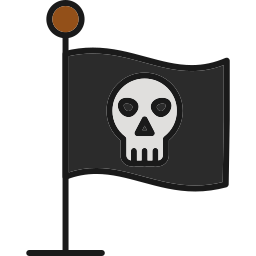 drapeau pirate Icône