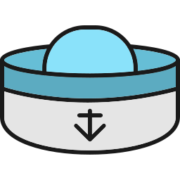 Матросская шляпа иконка