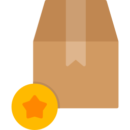 Коробка доставки иконка