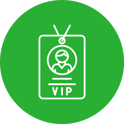 Vip pass icon