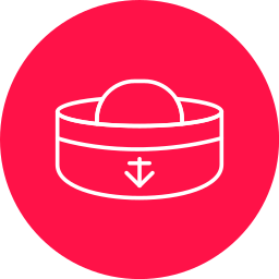 Sailor hat icon