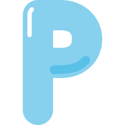 Letter p icon