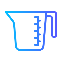 Measuring cup icon