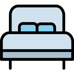 Queen bed icon