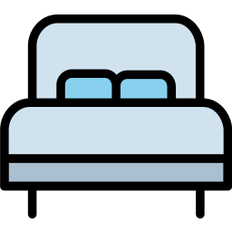 cama matrimonial icono