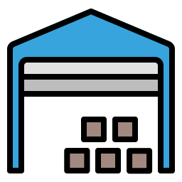 entrepôt Icône