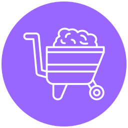 Wheelbarrow icon