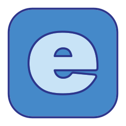 편지 e icon