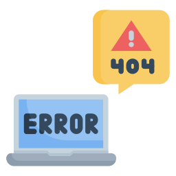 error 404 icono