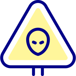 señal de advertencia icono
