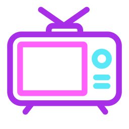 Tv screen icon