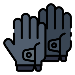 Golf gloves icon