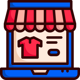 Online shopping icon