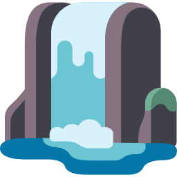 Waterfall icon