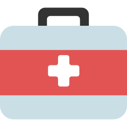 First aid kit icon