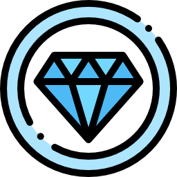 diamante icono