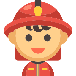 brandweerman icoon