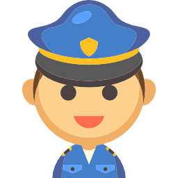 poliziotto icona