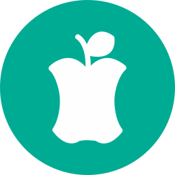 mordida de manzana icono
