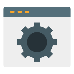 Web settings icon