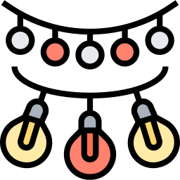 String lights icon