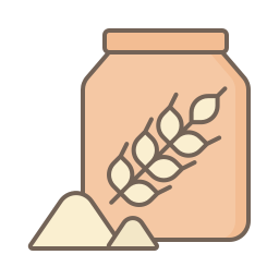 farinha de trigo Ícone