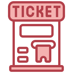 Автомат по продаже билетов иконка