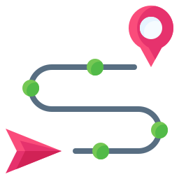 itinerario icona