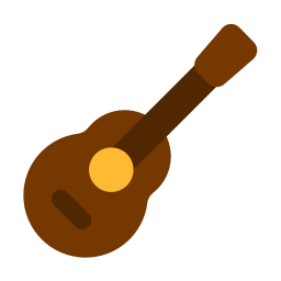 chitarra acustica icona